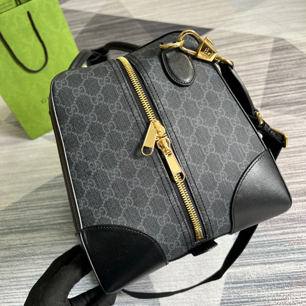 Gvc*1 Duffle Bag With Interlocking G Black 16.5in/42cm 696014 92THF 1000