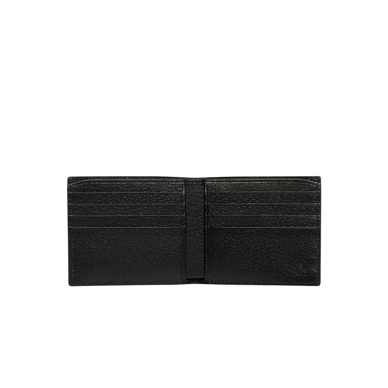 Gvc*1 GG Marmont Bi-Fold Wallet Black/Blue For Men 4.3in/11cm 428726 1T56F 1000