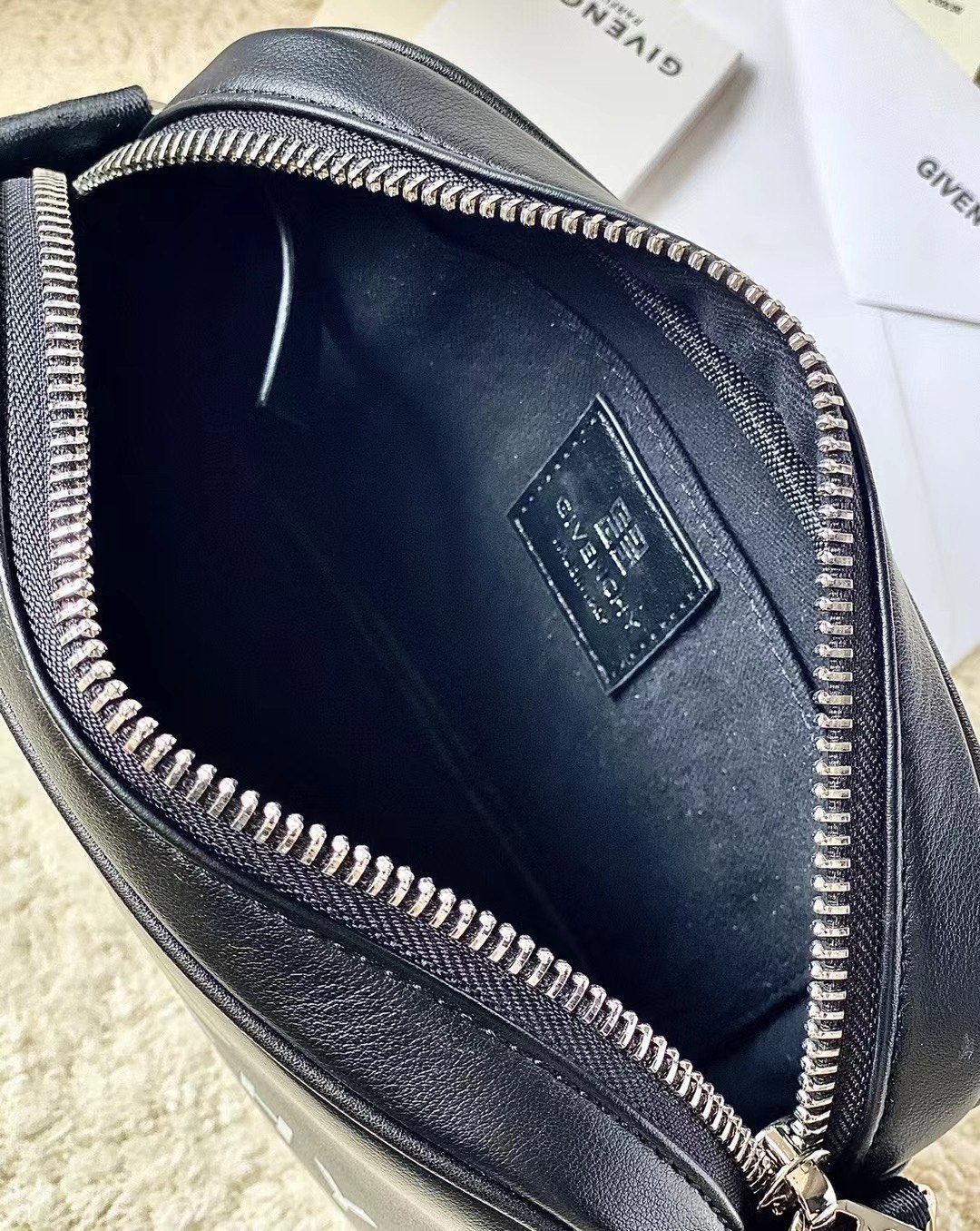Givenchy Camera Bag Blue/Black/Yellow For Women 7.75in/19.7cm GIV158073