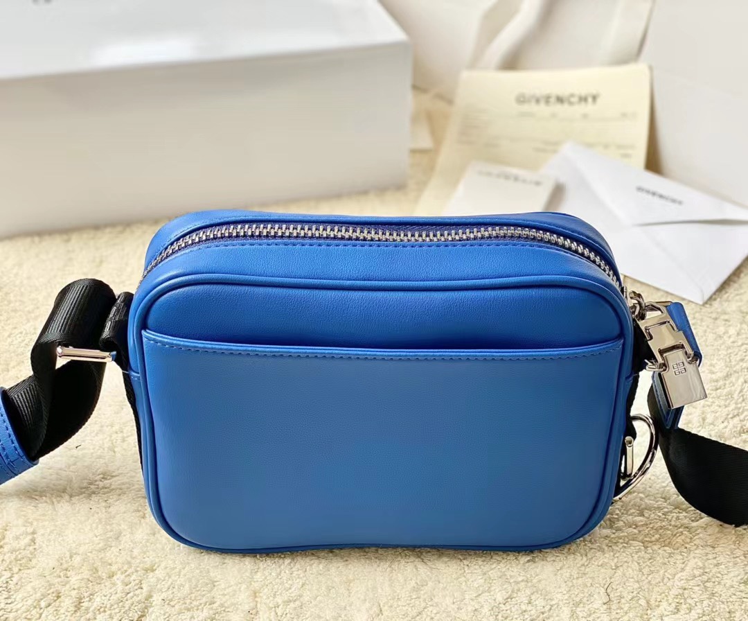 Givenchy Camera Bag Blue/Black/Yellow For Women 7.75in/19.7cm GIV158073