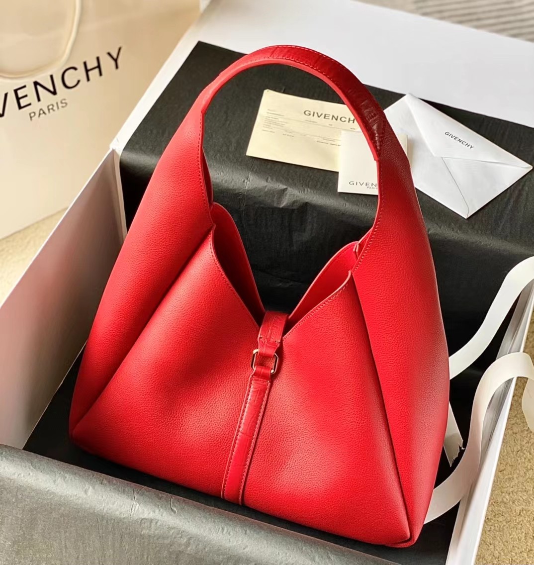 Givenchy Mini G Hobo Bag Red For Women 9.8in/25cm BB50QNB1M2-801