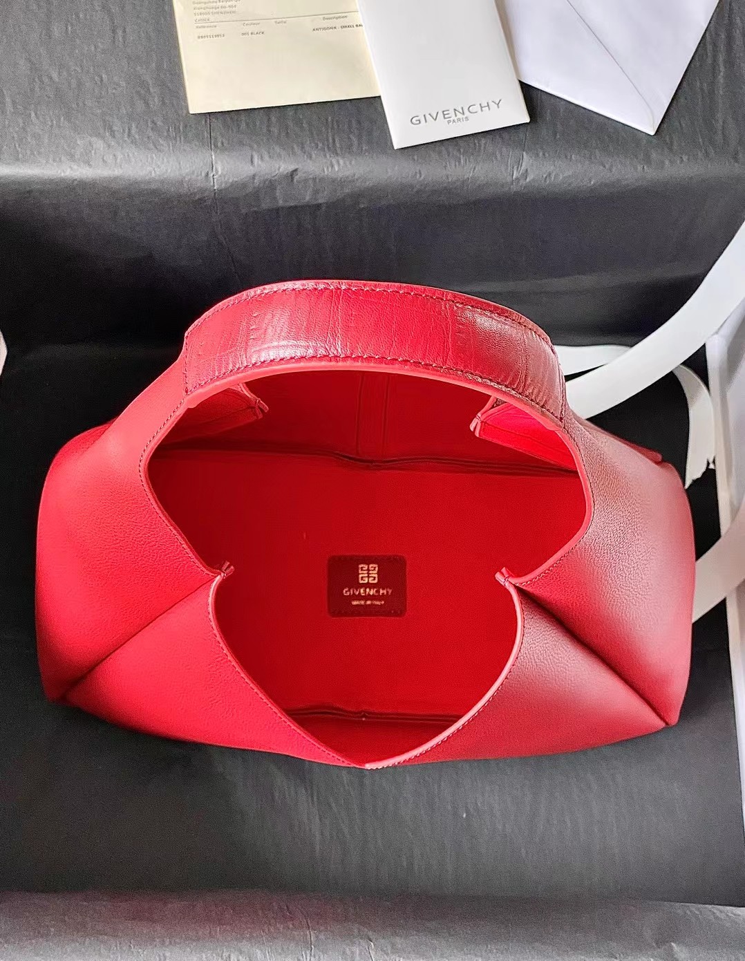 Givenchy Mini G Hobo Bag Red For Women 9.8in/25cm BB50QNB1M2-801