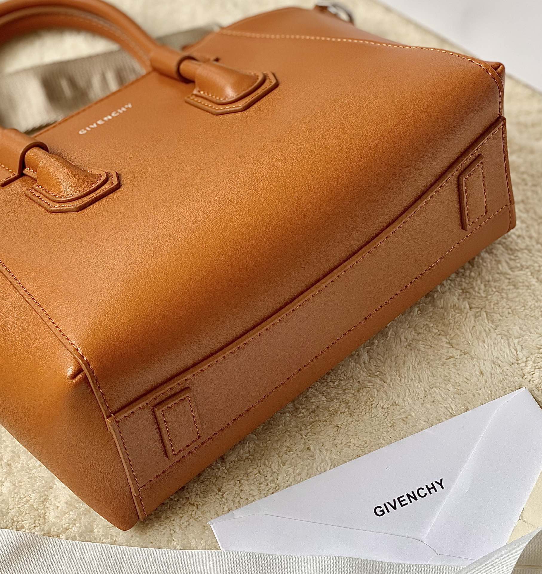Givenchy Mini Antigona Sport Bag Brown/Black/Beige For Women 8.7in/22cm BB50NVB1HT-001