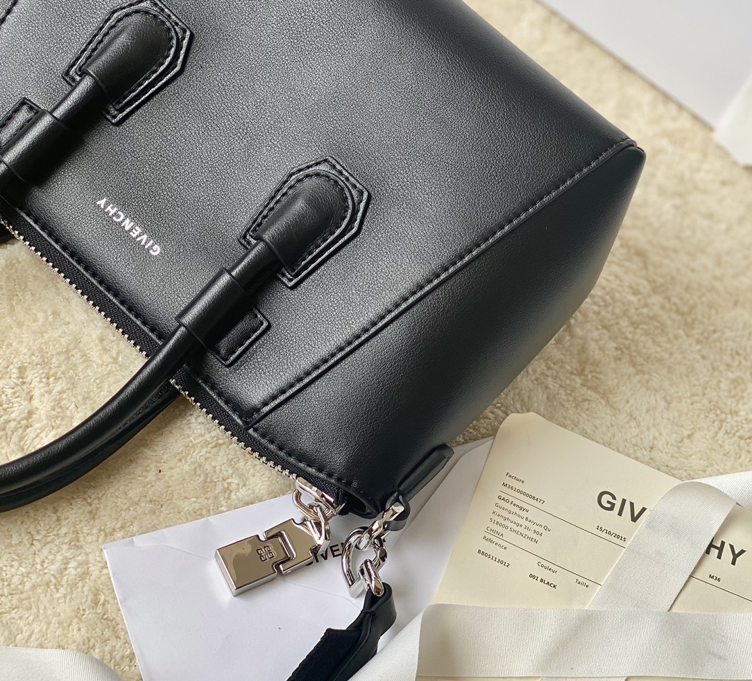 Givenchy Mini Antigona Sport Bag Brown/Black/Beige For Women 8.7in/22cm BB50NVB1HT-001
