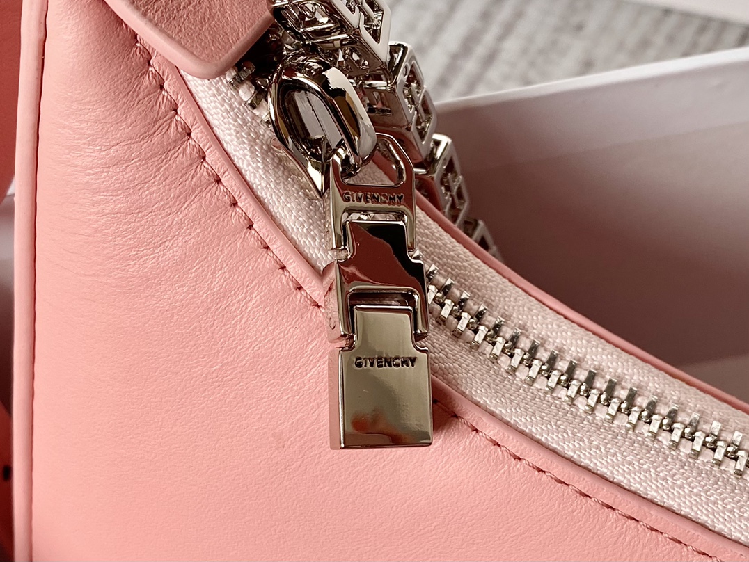 Givenchy Small Moon Cut Out Bag Black/Pink/Cream/Brown/Grey/Dark Grey For Women 9.8in/25cm BB50LGB1A4-001