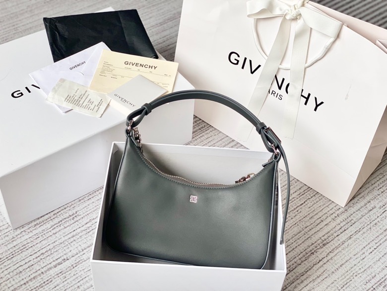 Givenchy Small Moon Cut Out Bag Black/Pink/Cream/Brown/Grey/Dark Grey For Women 9.8in/25cm BB50LGB1A4-001