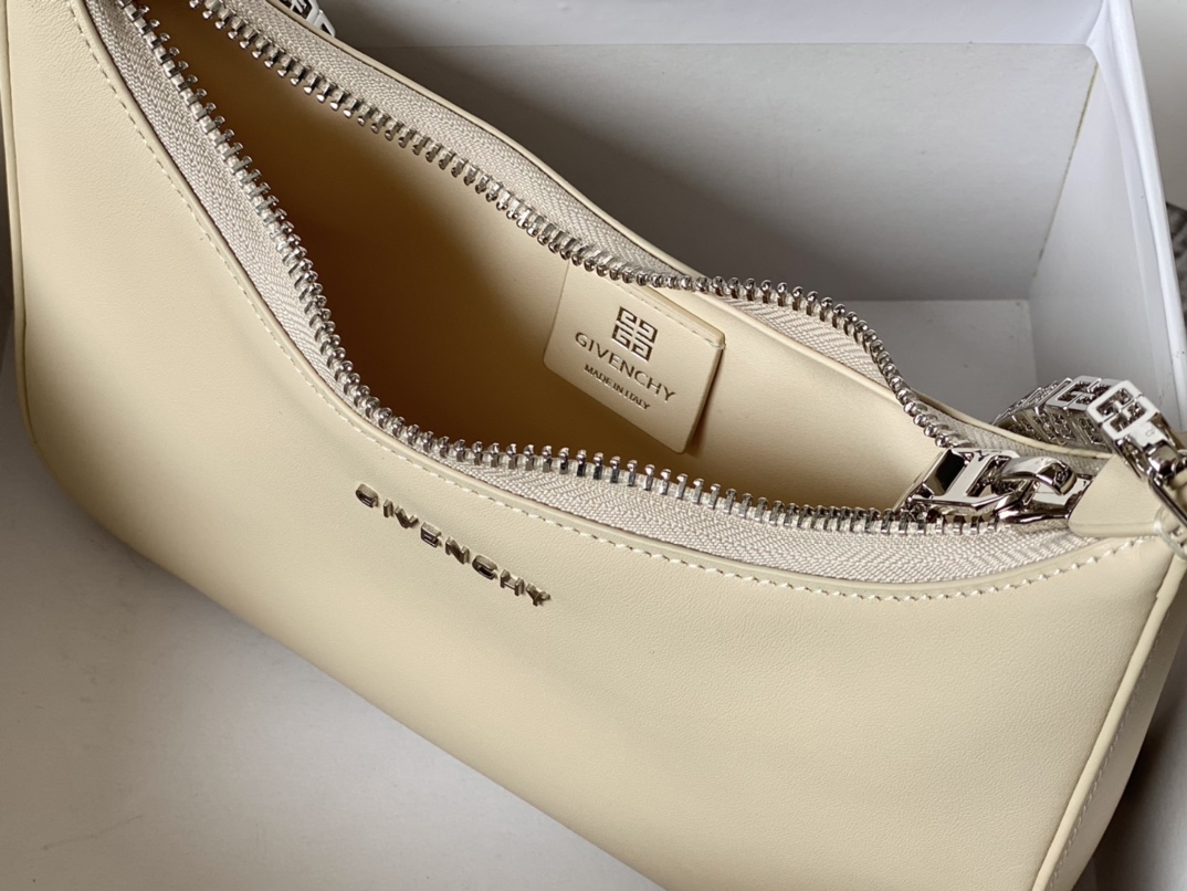 Givenchy Small Moon Cut Out Bag Black/Pink/Cream/Brown/Grey/Dark Grey For Women 9.8in/25cm BB50LGB1A4-001