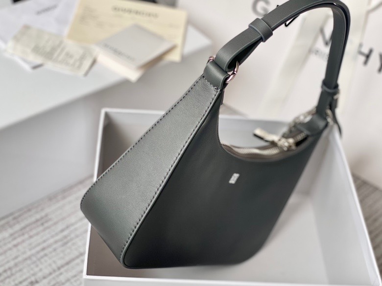 Givenchy Small Moon Cut Out Bag Black/Pink/Cream/Brown/Grey/Dark Grey For Women 9.8in/25cm BB50LGB1A4-001