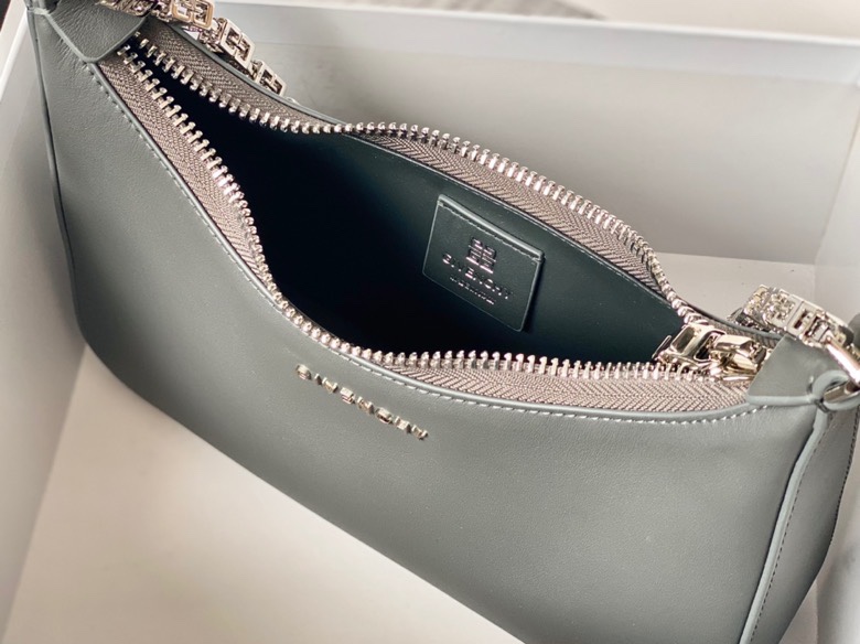 Givenchy Small Moon Cut Out Bag Black/Pink/Cream/Brown/Grey/Dark Grey For Women 9.8in/25cm BB50LGB1A4-001