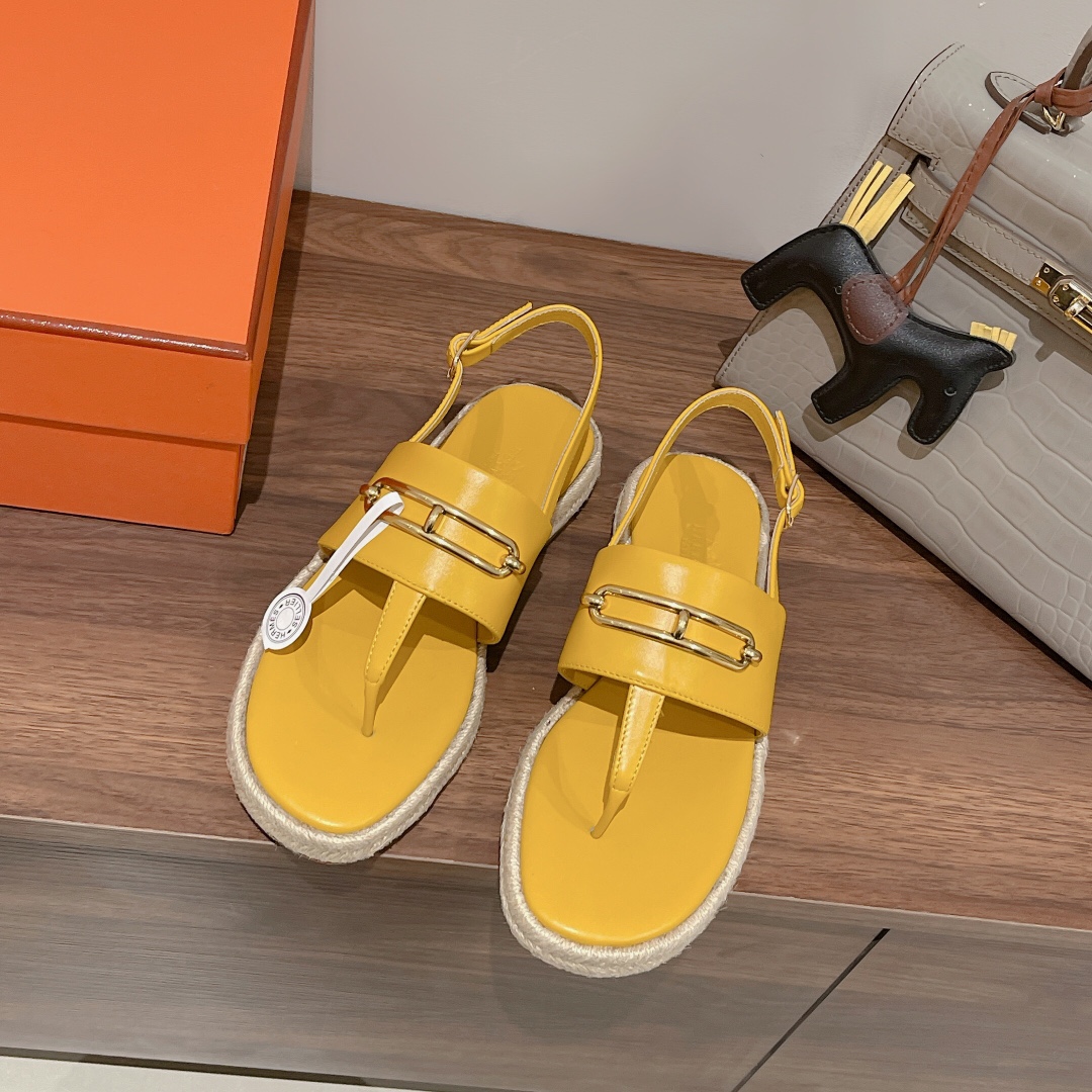 H**me5 Eloise Espadrille Yellow For Women