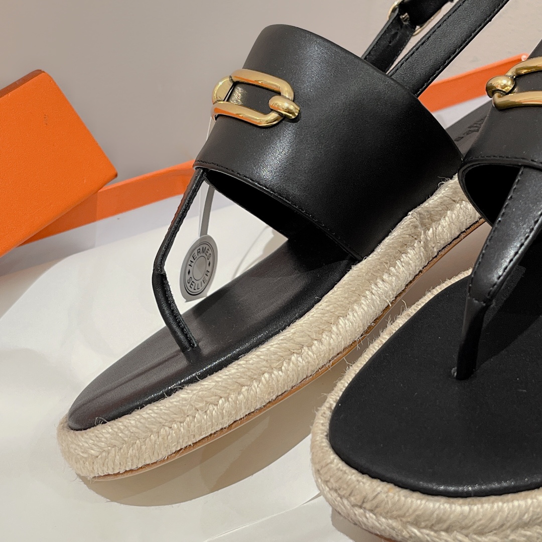 H**me5 Eloise Espadrille Black For Women H221152Z 02350