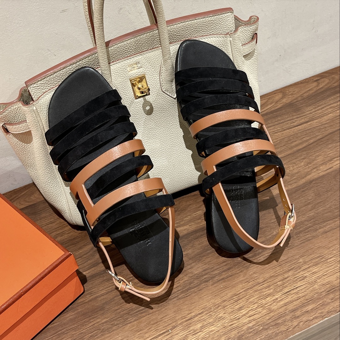 H**me5 Ephese Sandal Black For Women H221002Z 02360