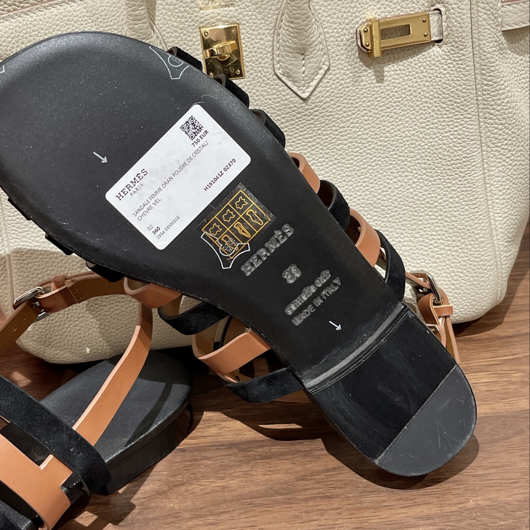 H**me5 Ephese Sandal Black For Women H221002Z 02360