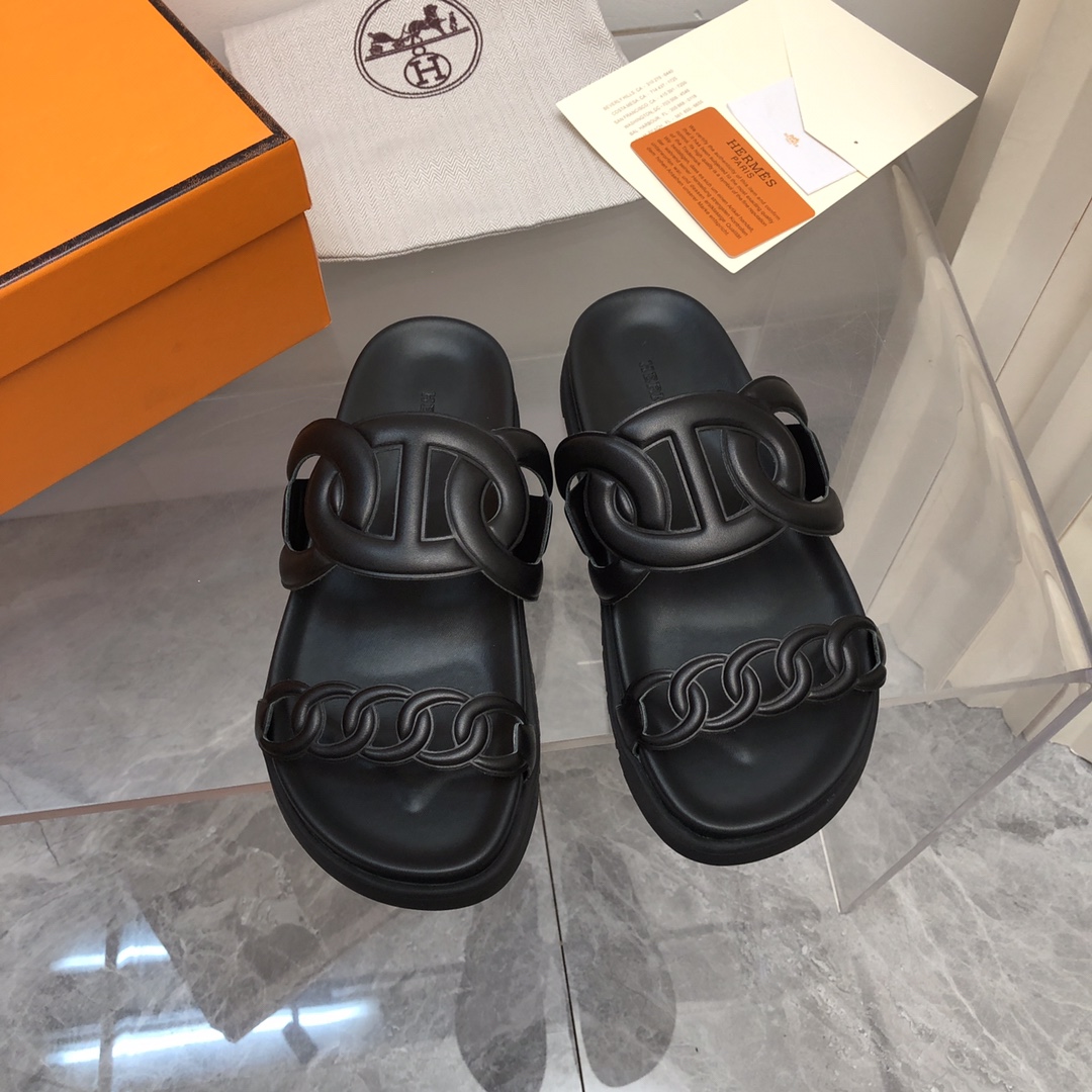 H**me5 Extra Sandal Black For Women H222302Z 02350