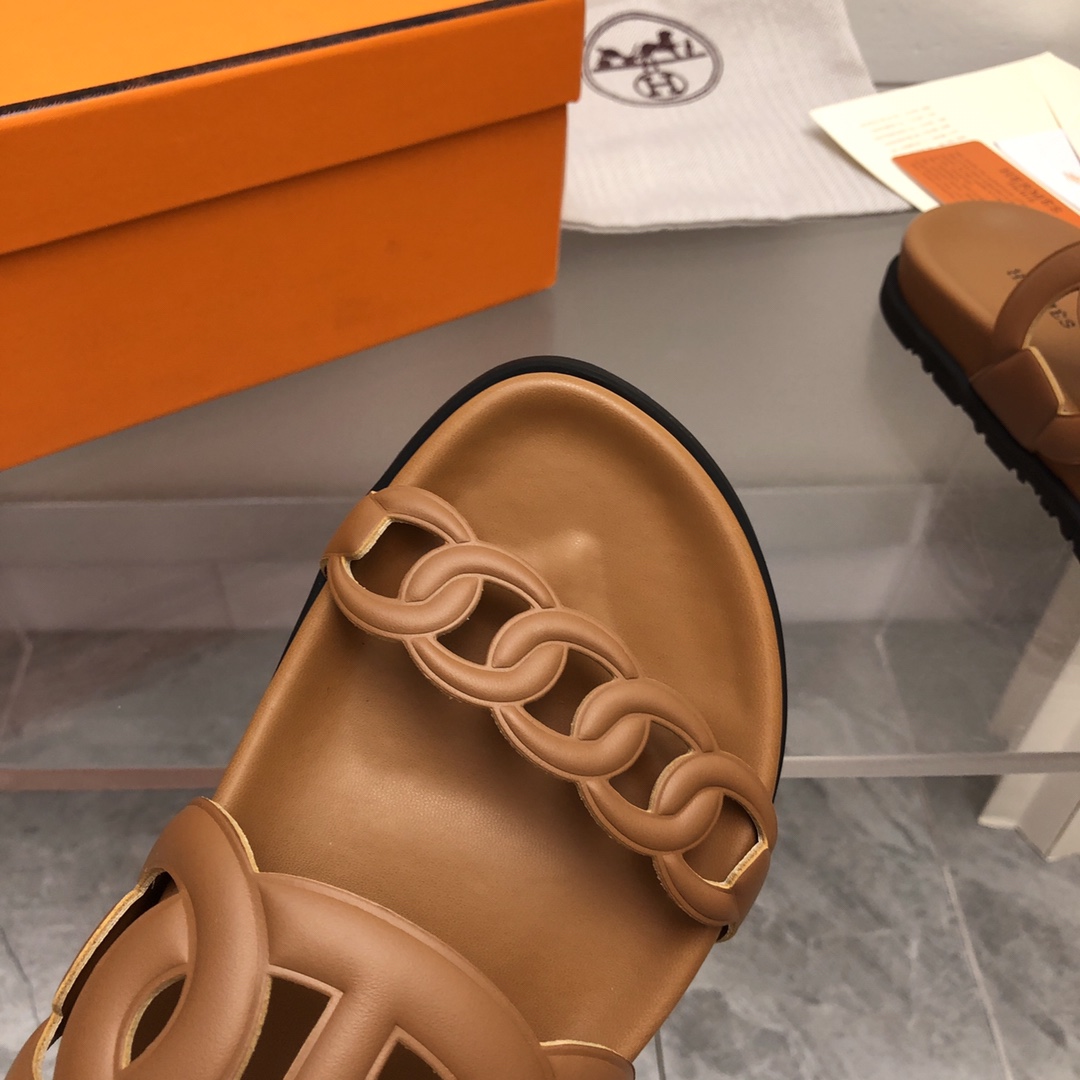 H**me5 Extra Sandal Brown For Women