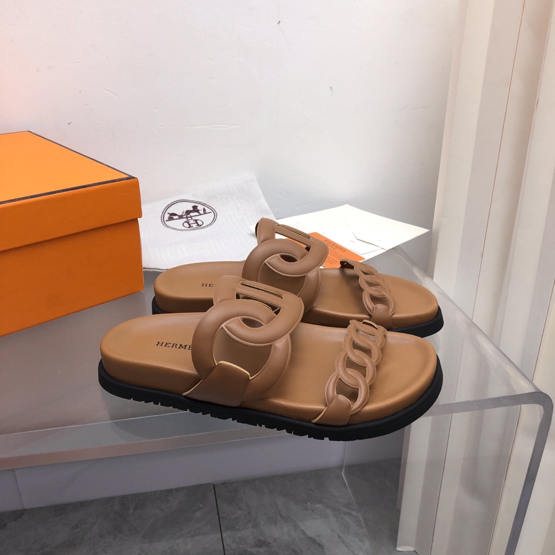 H**me5 Extra Sandal Brown For Women