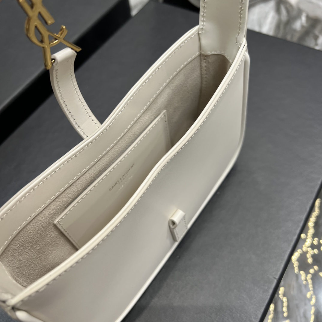 Sa1nt Lau*nt Le 5 A 7 Mini White For Women 7.5in/19cm 7103182R20W9207