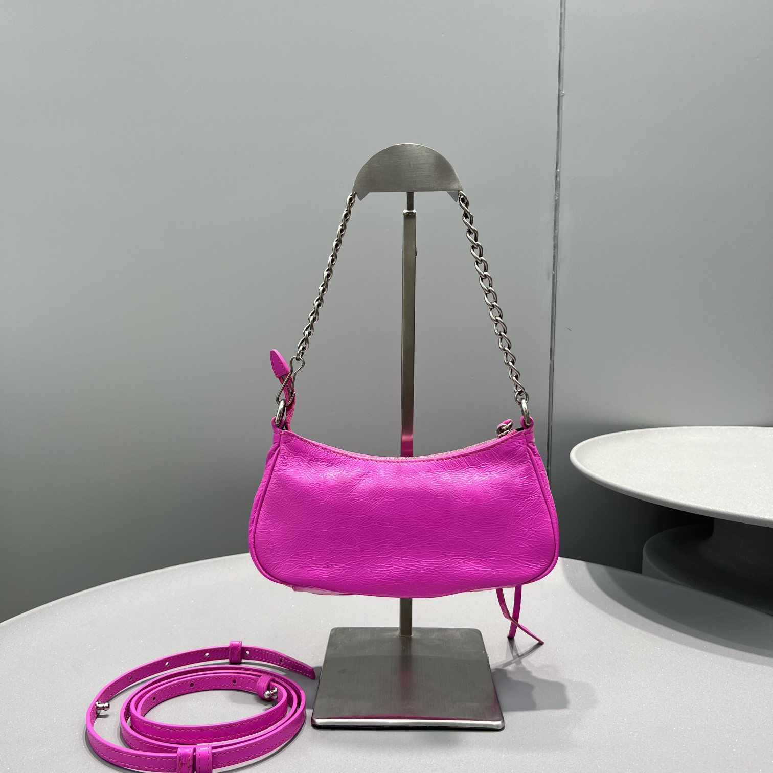 Ba1en*iaga Le Cagole Mini Bag Purple/Black/Pink/Green For Women‎ 8.2in/20.8cm
