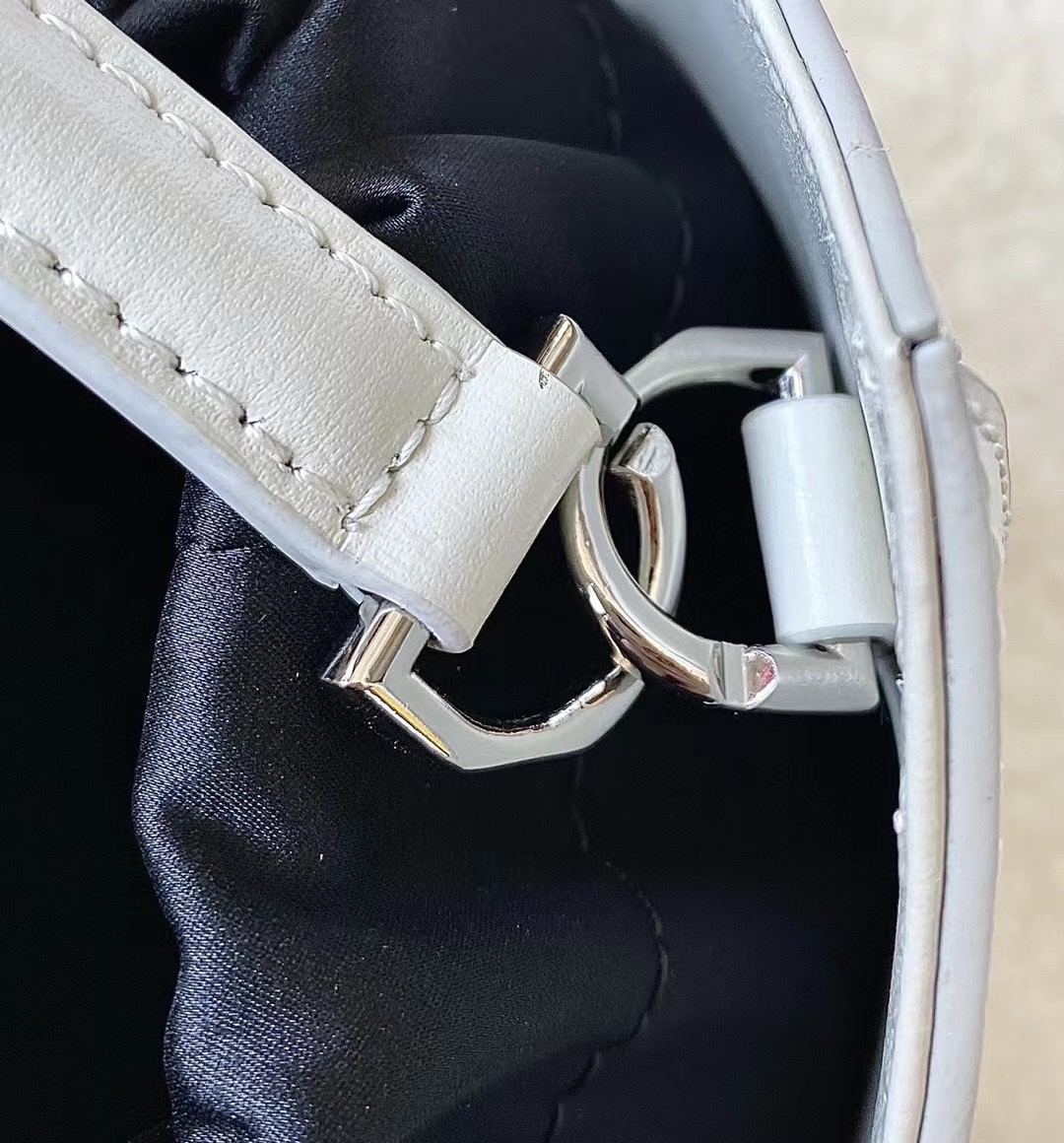 Givenchy Mini Cut Out Bucket Bag Black/White For Women 6.3in/16cm BB50NRB1GV 001