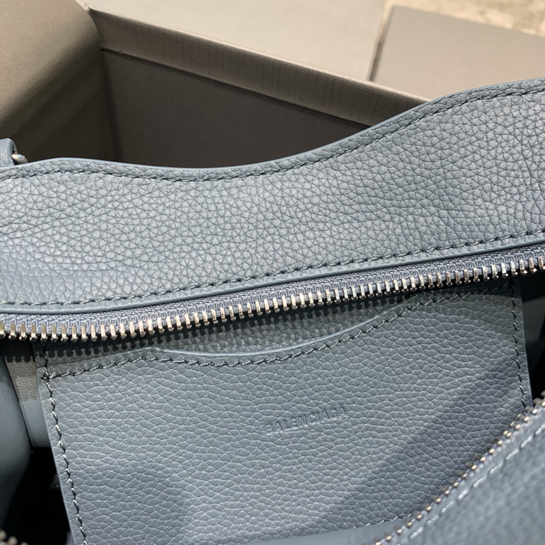 Ba1en*iaga Neo Classic Mini Handbag Black/Blue For Women 8.6in/21.8cm 69806715Y471000