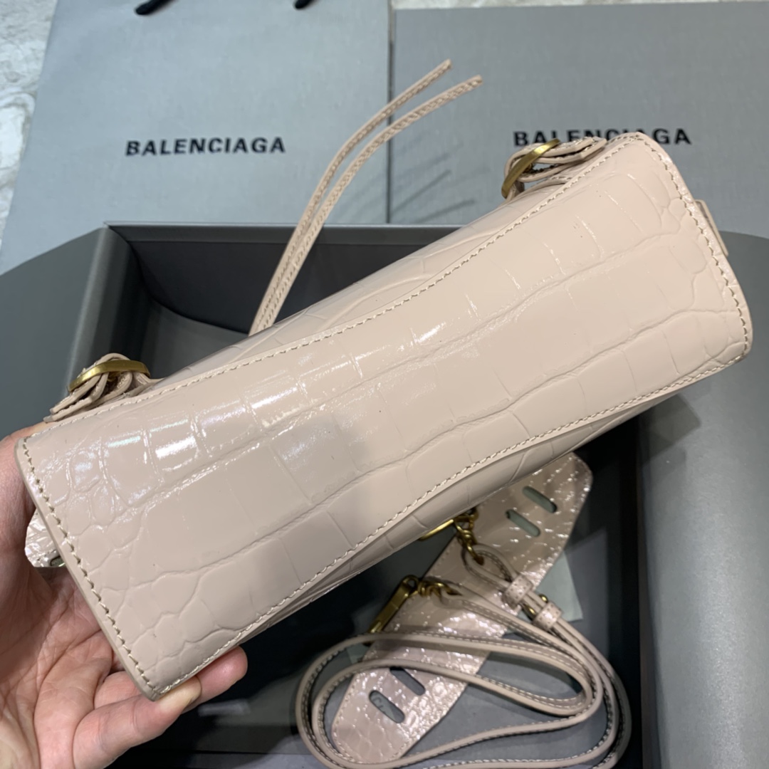 Ba1en*iaga Neo Classic Mini Handbag Black/Dark Blue/Cream/Brown/Green Khaki For Women‎ 8.6in/21.8cm