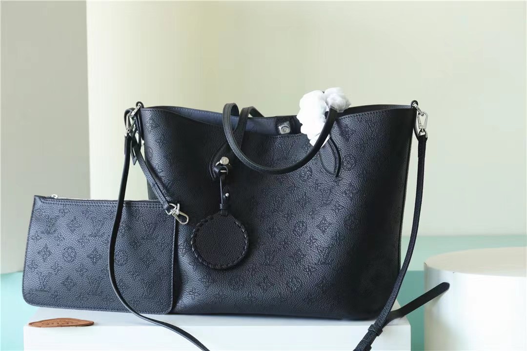 L0vis Vvtt0n Neverfull MM Black For Women 12.2in/31cm