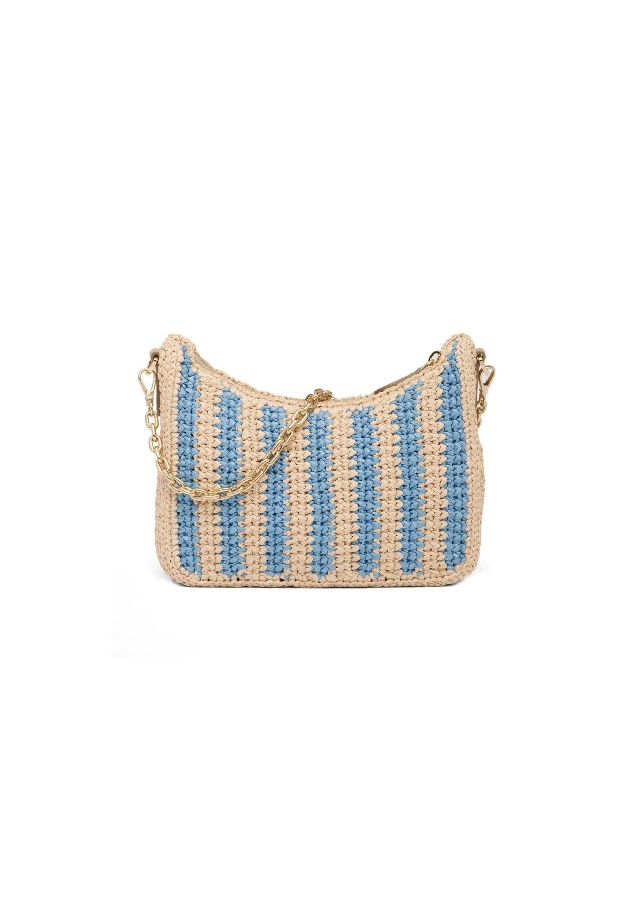 Pra*a Re-Edition 2005 Logo Bag Beige For Women 1BH204VV9R2A2T