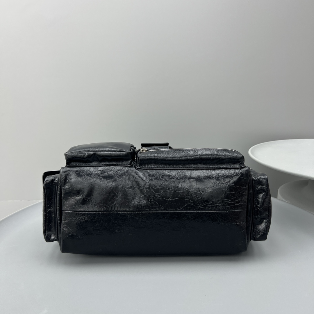 Ba1en*iaga S*perbusy Sling Bag Black For Women 11.8in/30cm