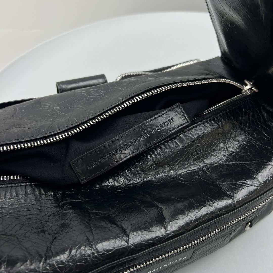 Ba1en*iaga S*perbusy Sling Bag Black For Women 11.8in/30cm