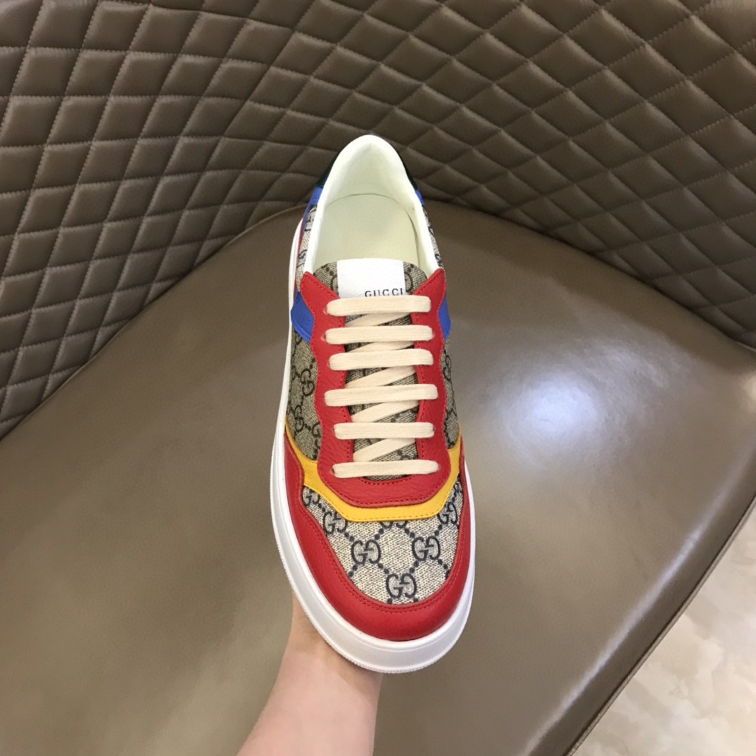 Gvc*1 GG Sneaker Red For Men 726828 FABAV 4050