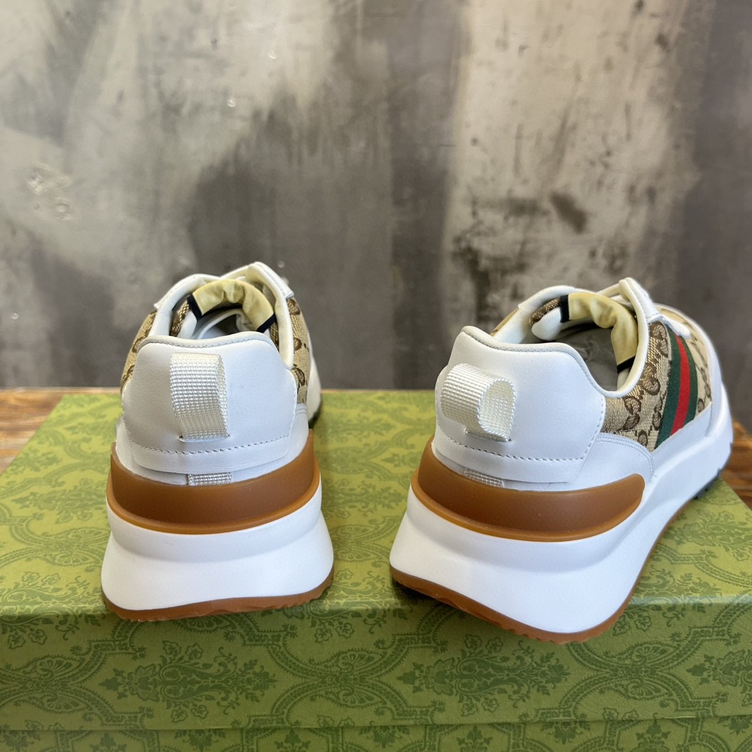 Gvc*1 Sneaker With Web Beige For Men