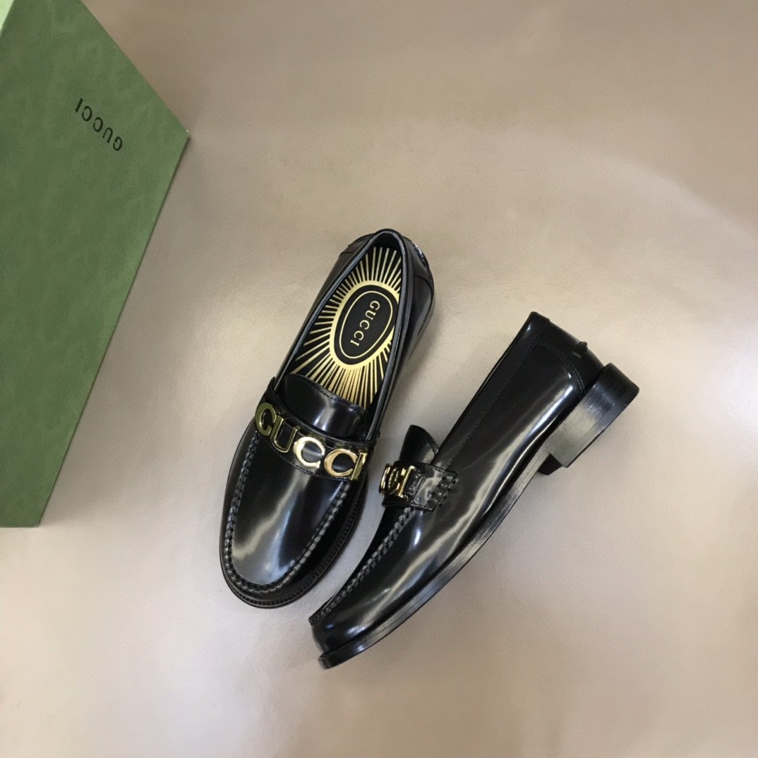 Gvc*1 Loafer With Logo Gvc*1 Black For Men