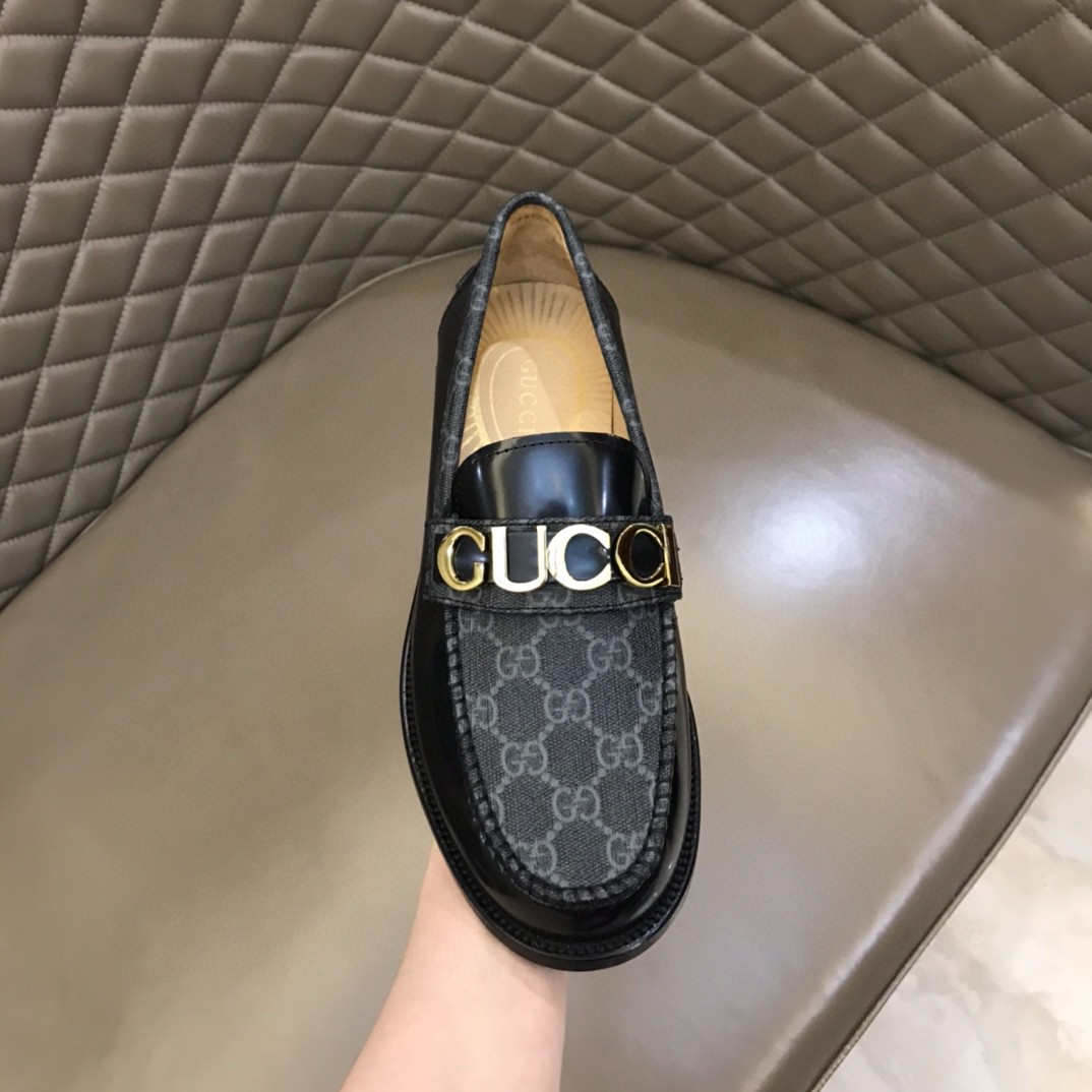 Gvc*1 Loafer With Logo Gvc*1 Black For Men
