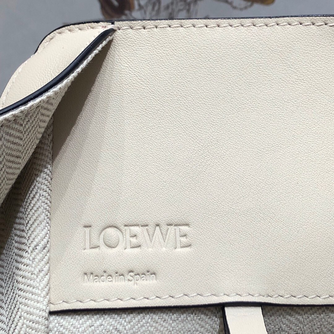 L0ew* Small Hammock Bag Blue/Pink/Beige/White/Brown/Burgundy/Grey For Women 11.8in / 30cm