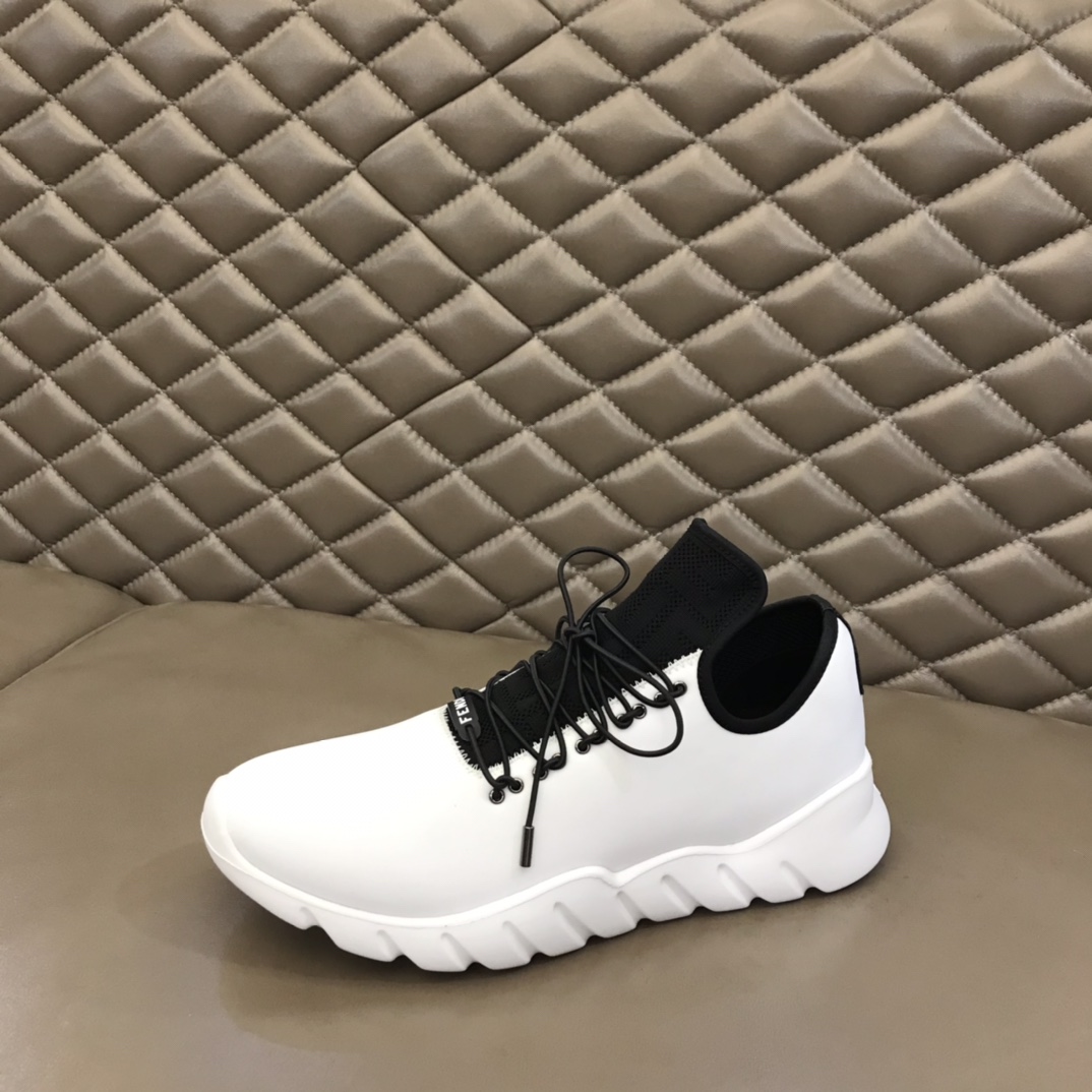 F**di FD Faster Trainers White For Men
