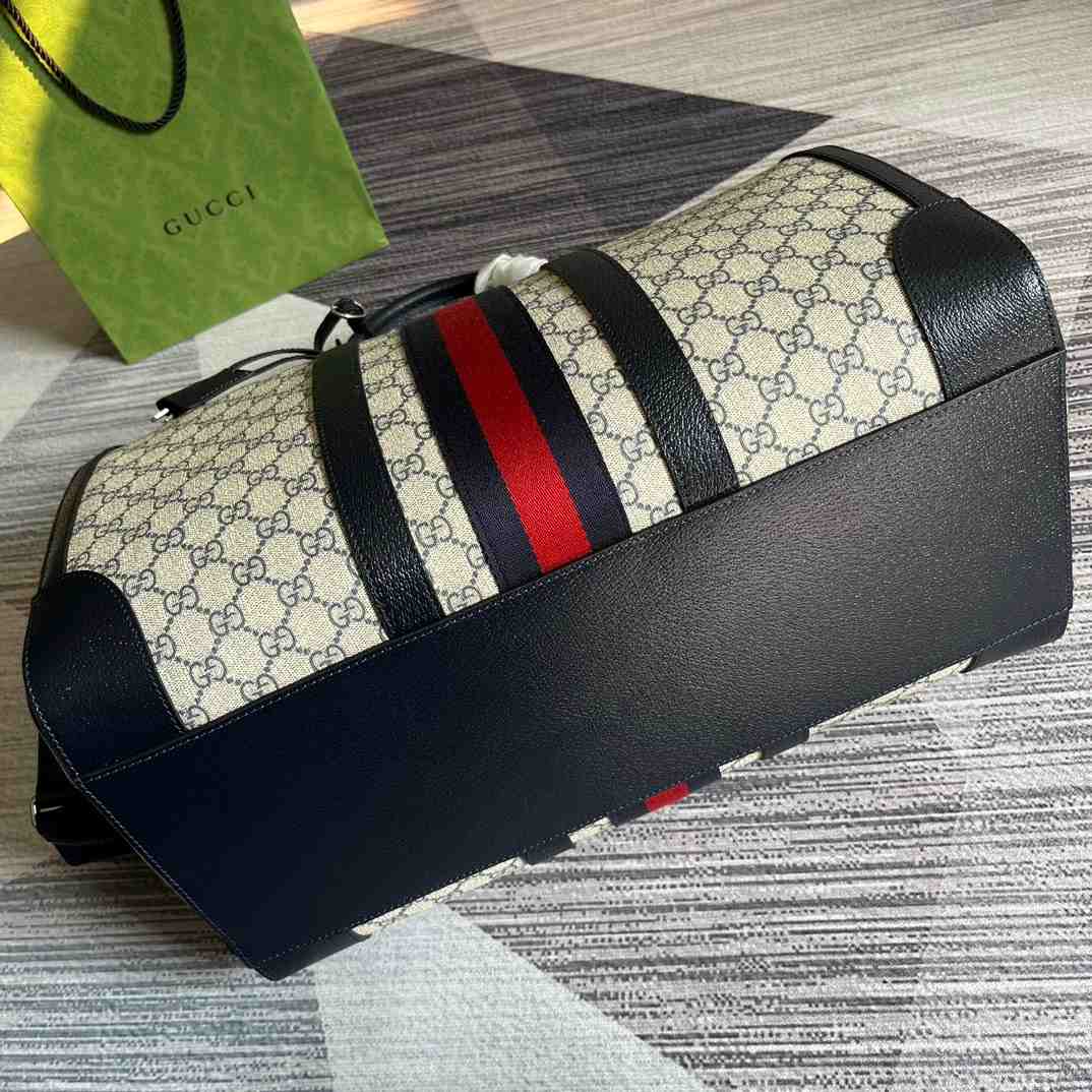 Gvc*1 Savoy Small Duffle Bag Blue/Black 17.7 in/45 cm 724642 9C2SN 4076