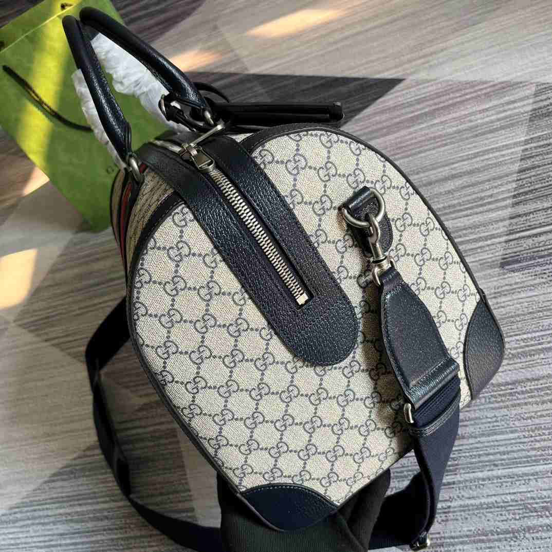 Gvc*1 Savoy Small Duffle Bag Blue/Black 17.7 in/45 cm 724642 9C2SN 4076