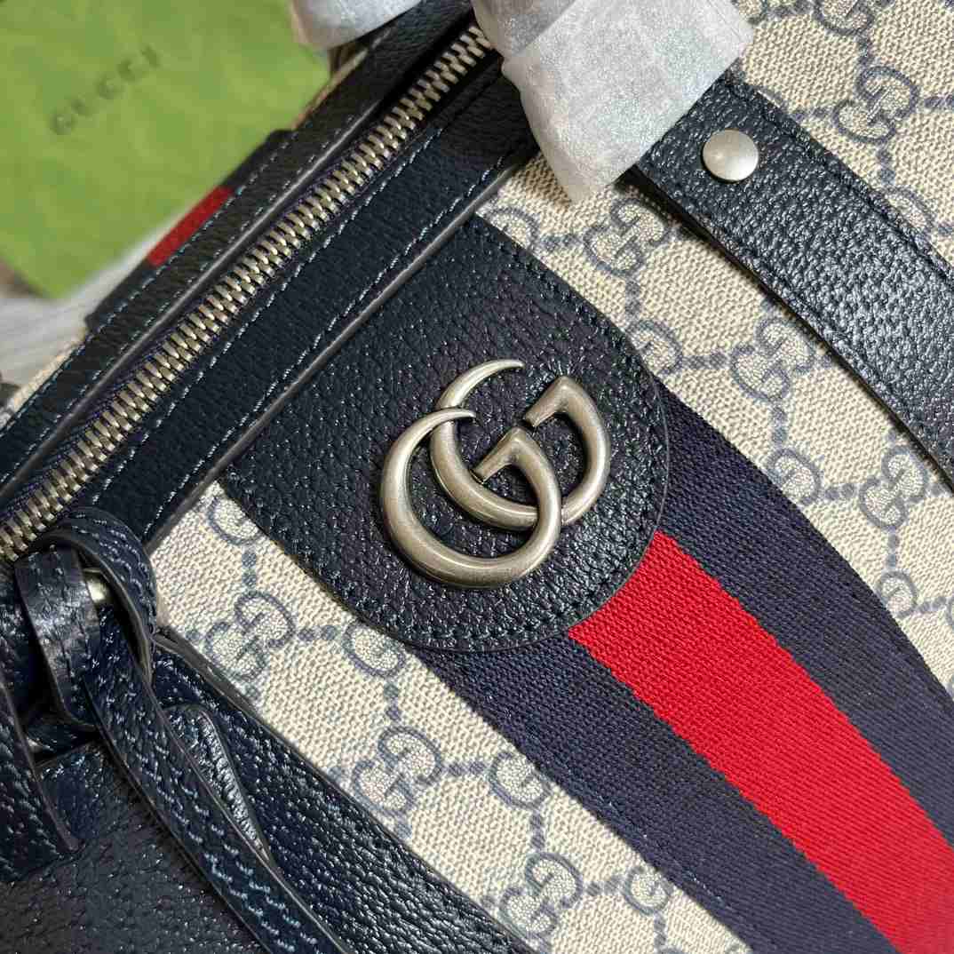 Gvc*1 Savoy Small Duffle Bag Blue/Black 17.7 in/45 cm 724642 9C2SN 4076