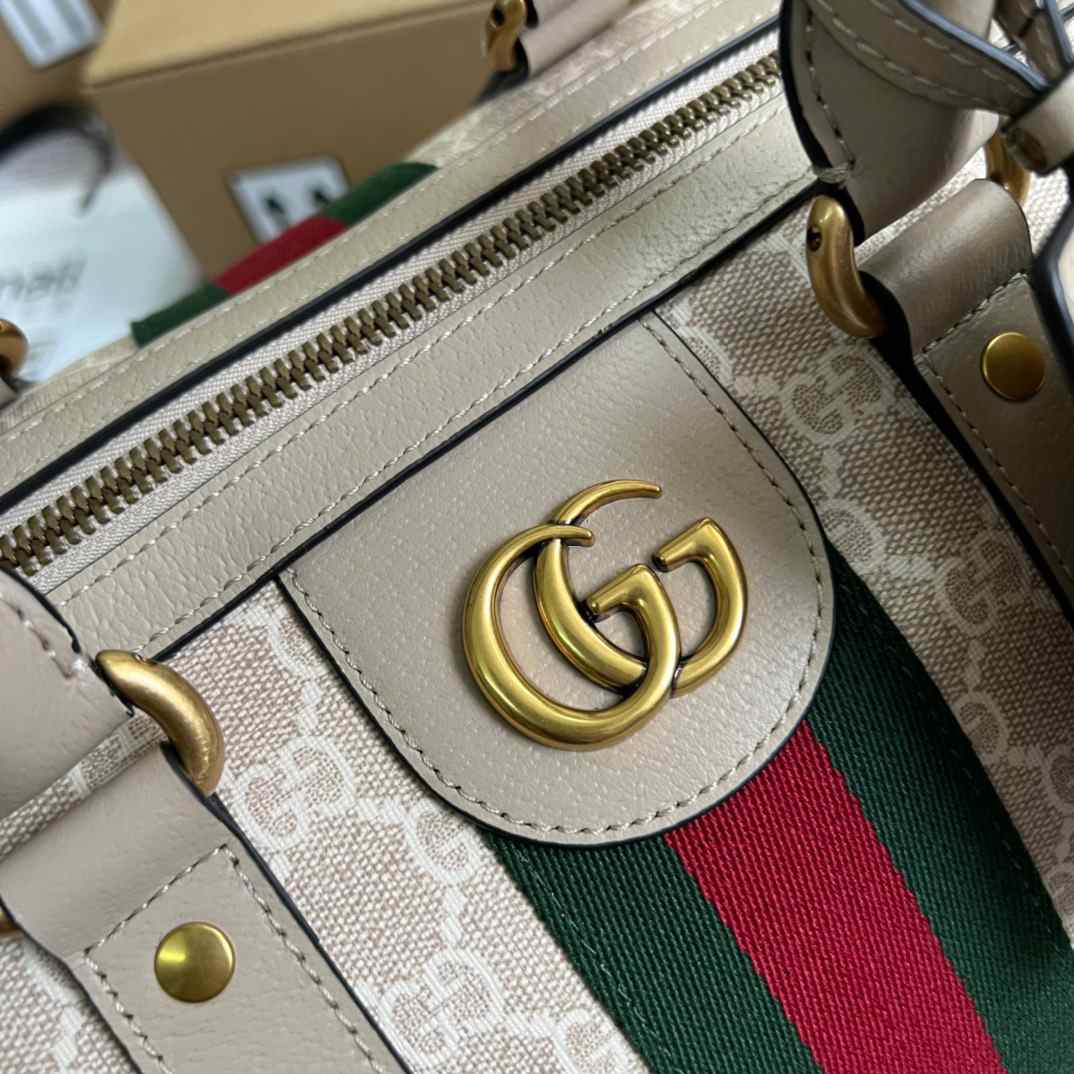 Gvc*1 Savoy Small Duffle Bag Beige/Grey 17.3 in/43 cm 724642 UULDT 9684
