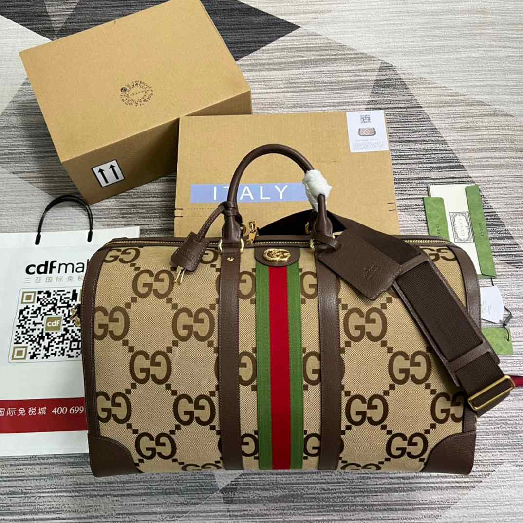 Gvc*1 Savoy Small Duffle Bag Brown 17.3 in/43 cm 724642 UKMKG 8396