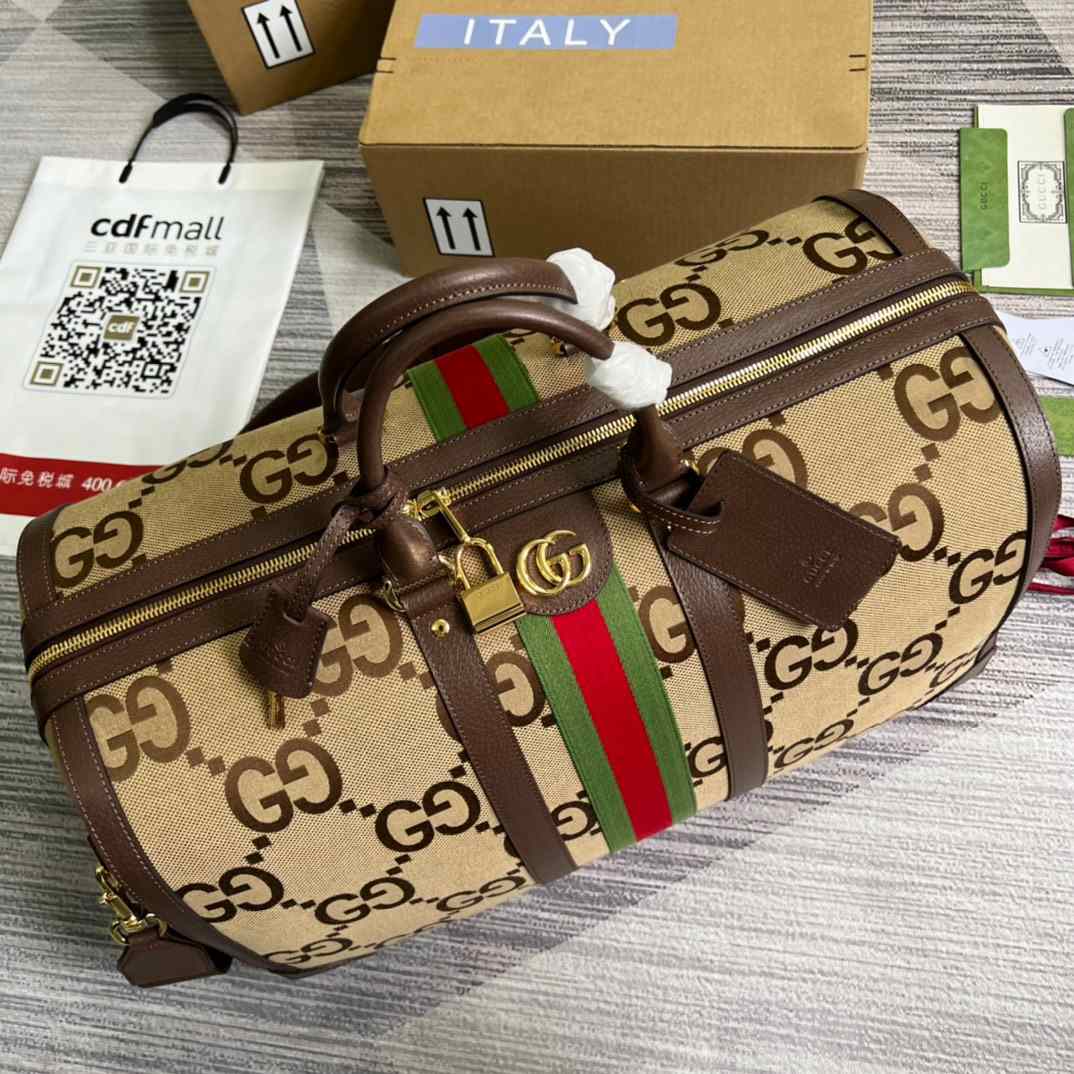 Gvc*1 Savoy Small Duffle Bag Brown 17.3 in/43 cm 724642 UKMKG 8396