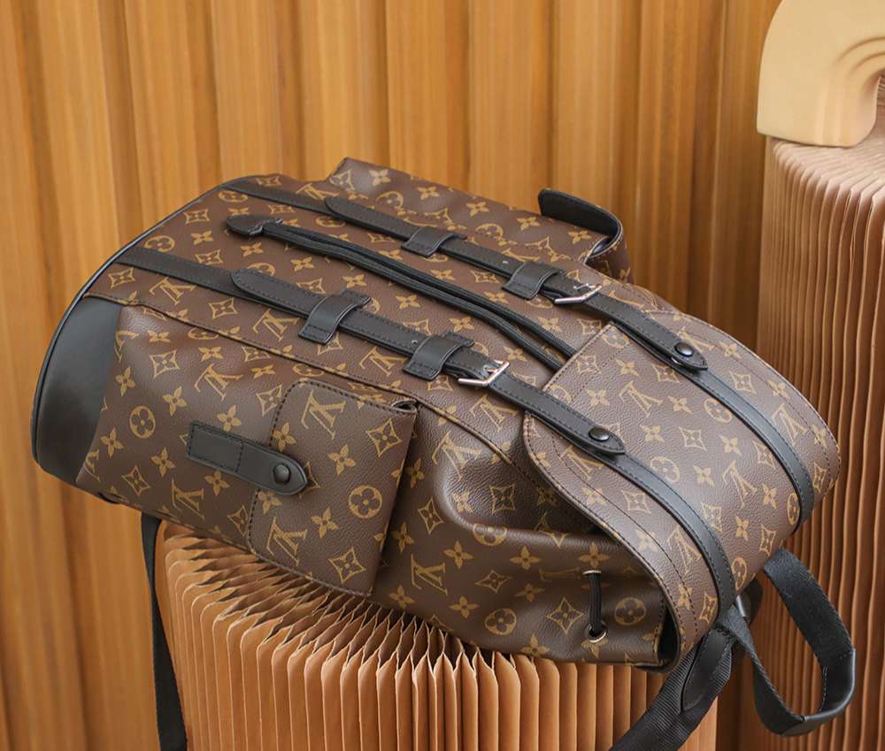L0vis Vvtt0n Christopher MM Backpack Brown For Men 44cm / 17.3in M43735