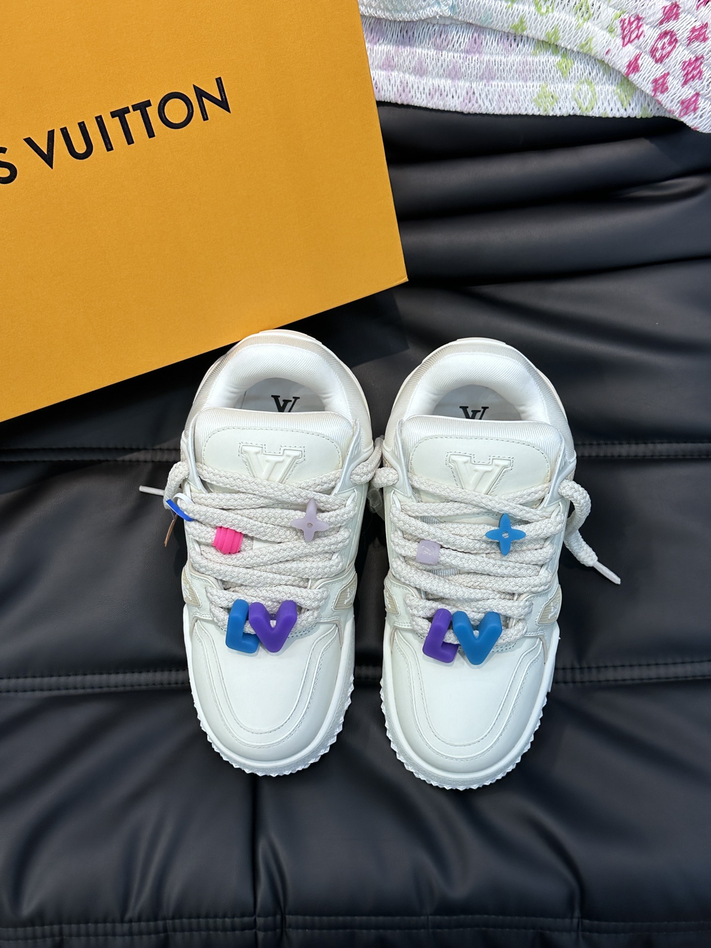 L0vis Vvtt0n Trainer Maxi Sneaker LV White For Women