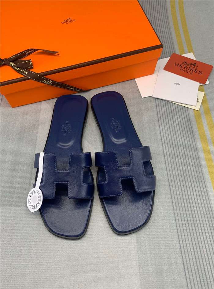 H**me5 Oran Sandal Dark Blue For Women