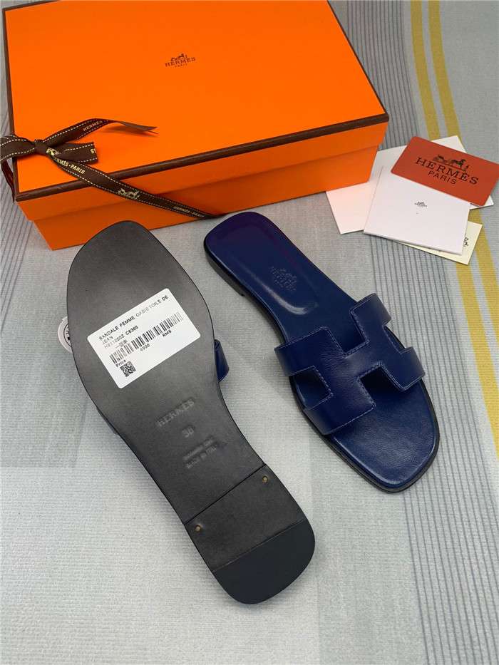 H**me5 Oran Sandal Dark Blue For Women