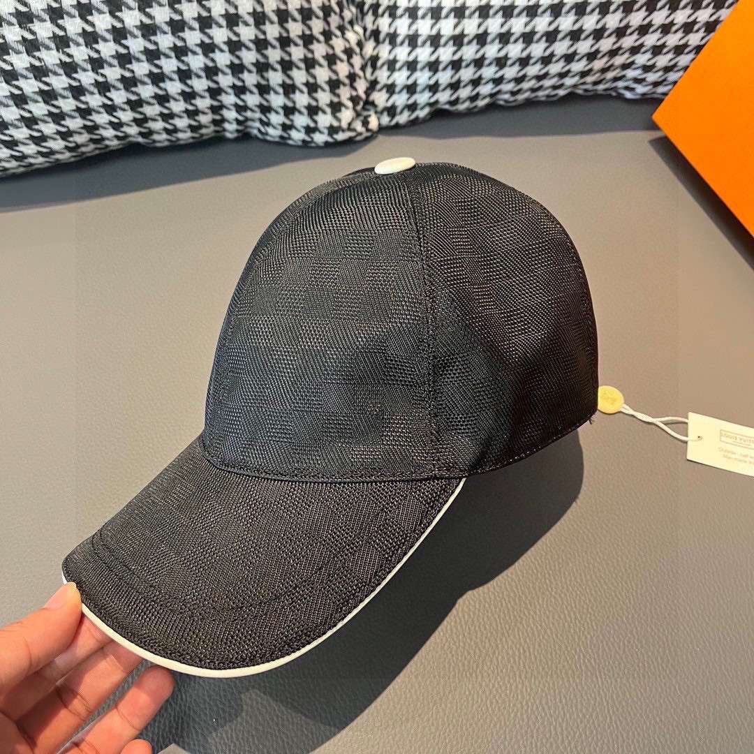 L0vis Vvtt0n Epi Monogram Cap Black For Men