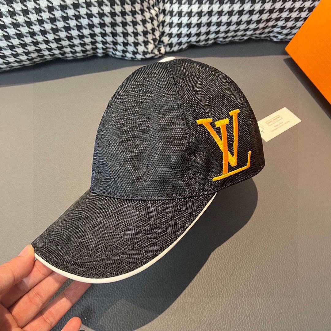 L0vis Vvtt0n Epi Monogram Cap Black For Men
