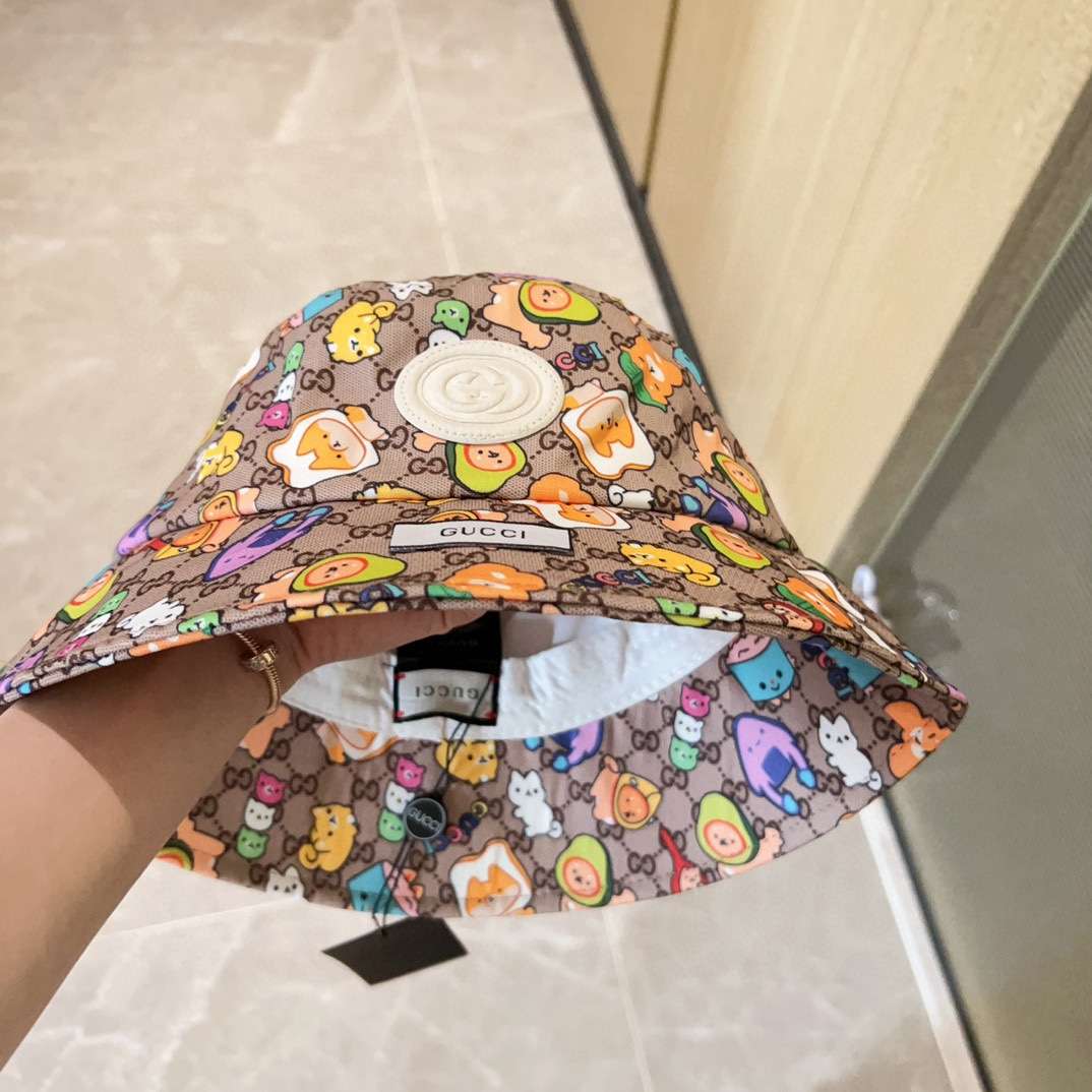 Gvc*1 Bucket Hat Brown For Women