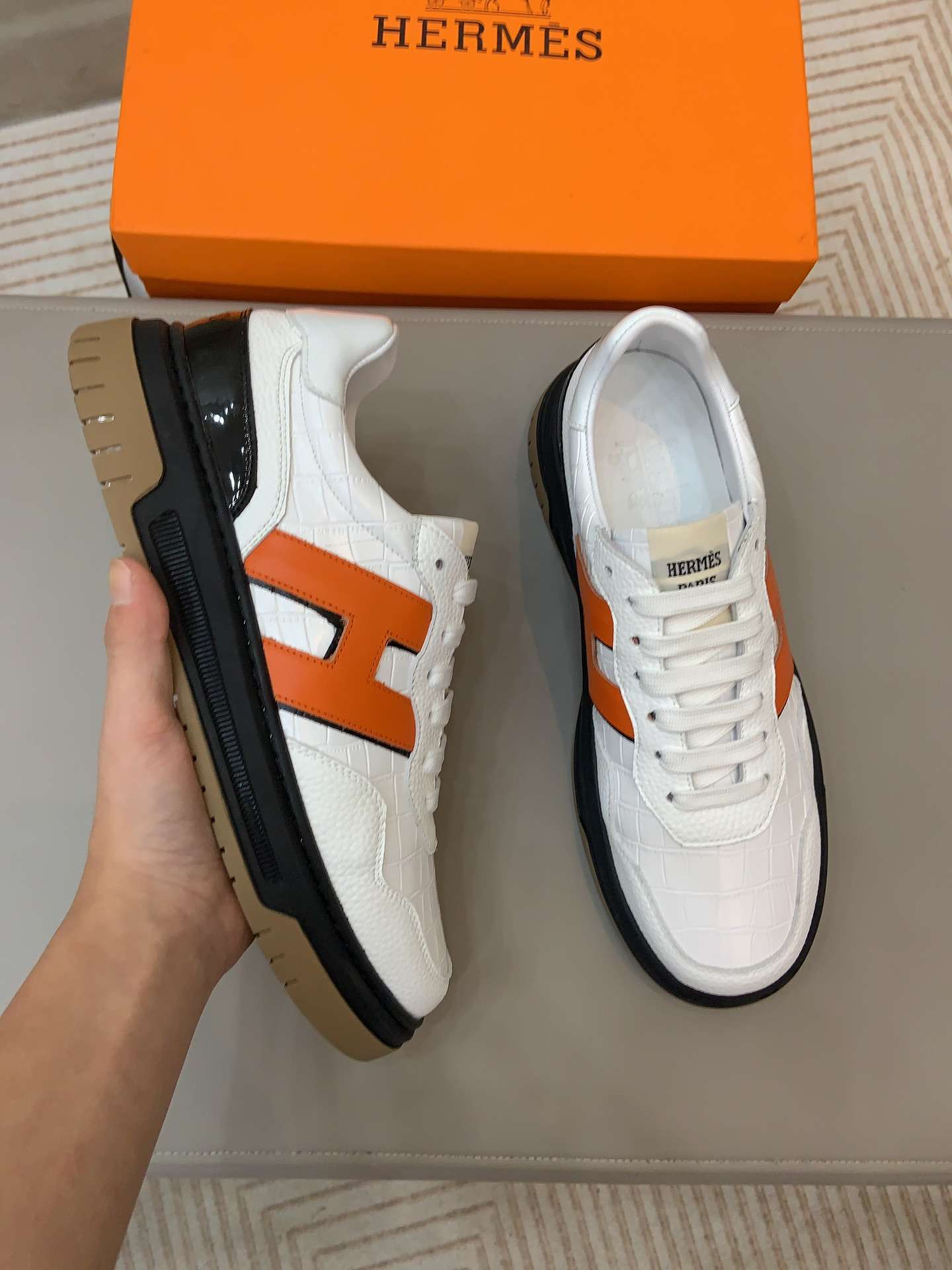 H**me5 Boomerang Sneaker White For Men