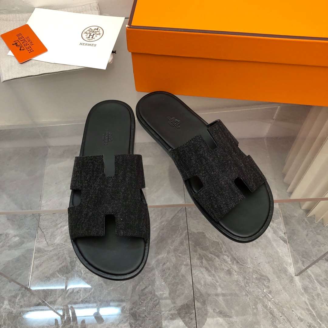 H**me5 Oran Sandal Black For Men